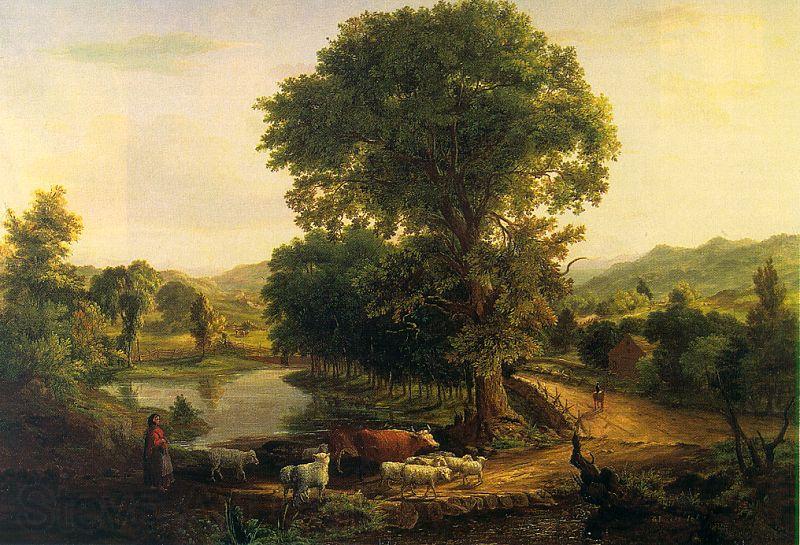 George Inness Afternoon Norge oil painting art